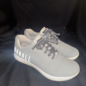NOBULL Gray Sneakers Training Gym Women Size 8.5/Men Size 7